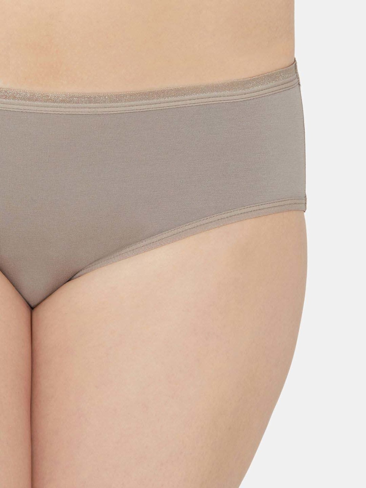 Wacoal Pink & Green Cotton Hipster Panties - Pack Of 3