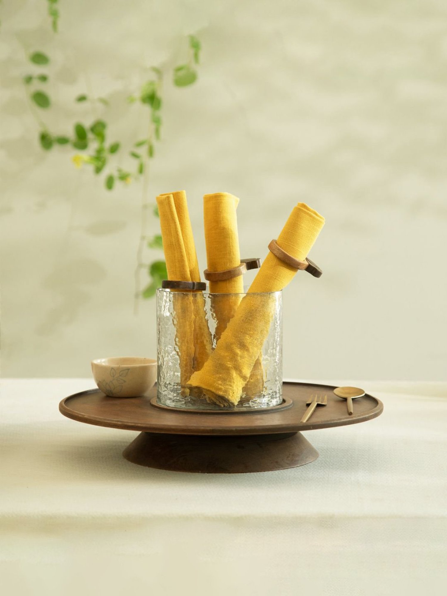 Fabindia Chitra Red Ceramic Large Oval Platter