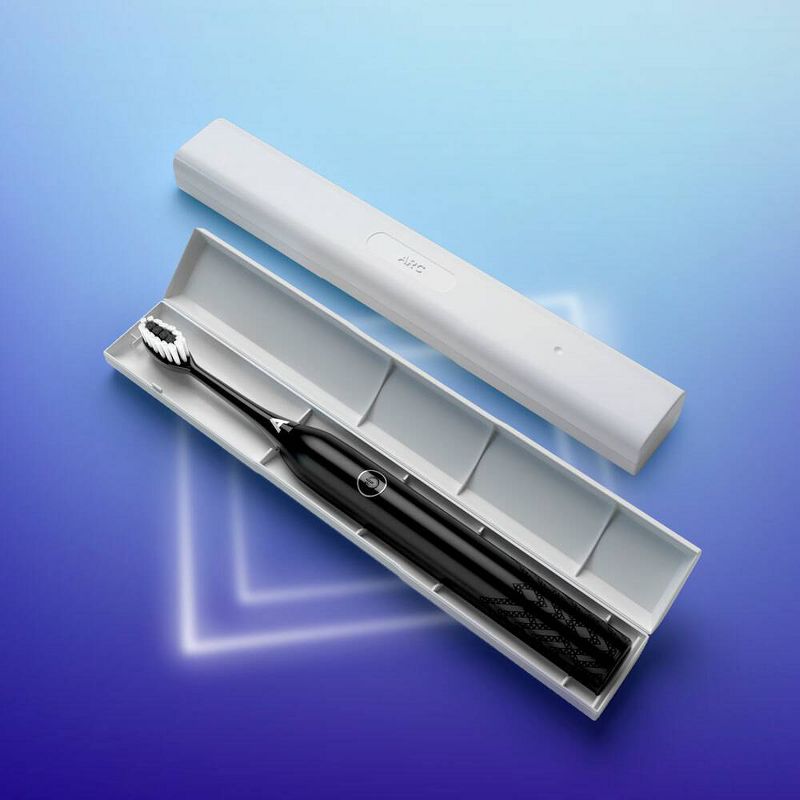 ARC Metal Sonic Power Toothbrush + Travel Case - Black