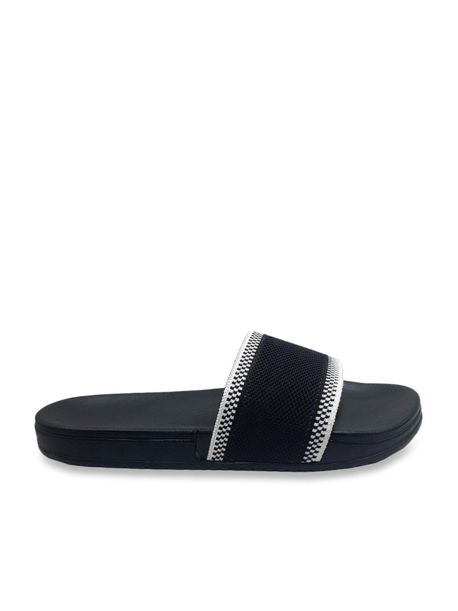 Pampy Angel Men's Black Casual Slides