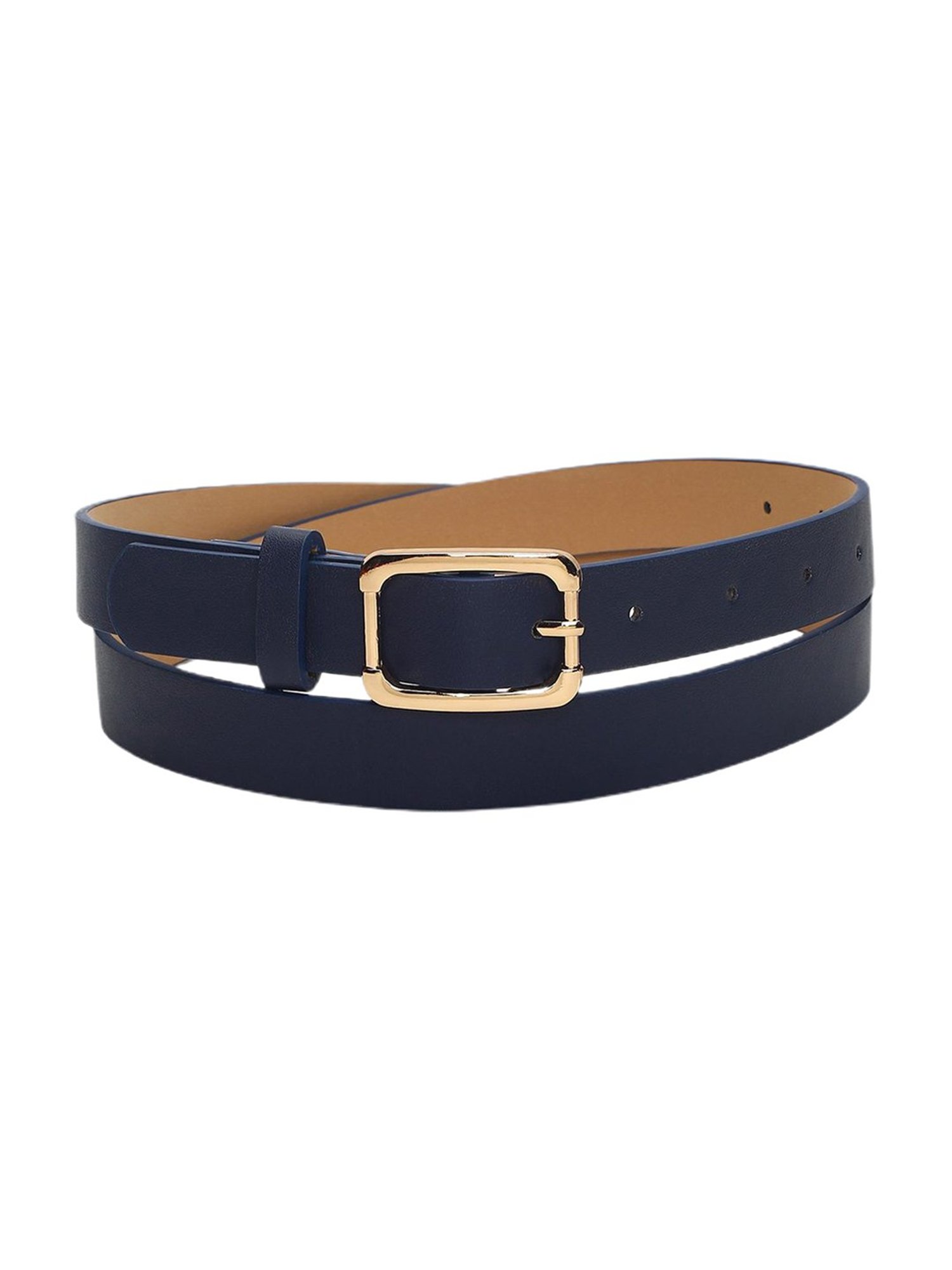 Forever Glam by Pantaloons Navy Narrow Belt for Women