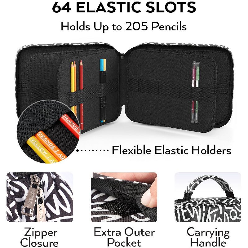 Continuous Zip Binder Pencil Case Iridescent Bronze - ZIPIT