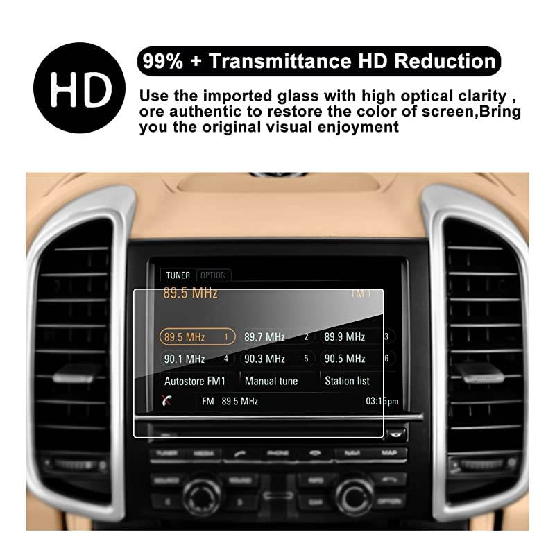 20152016 Porsche CayennePorsche Macan CoupeHatchback 7Inch inDash Navigation Screen Protector High Clarity AntiFingerprint amp AntiScratch 20152016 Porsche CayennePorsche Macan
