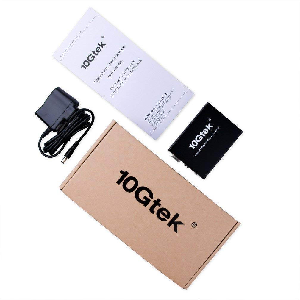 Gigabit Ethernet Media Converter, 1x 10/100/1000Base-T RJ45 to 1000Mbps SFP Slot