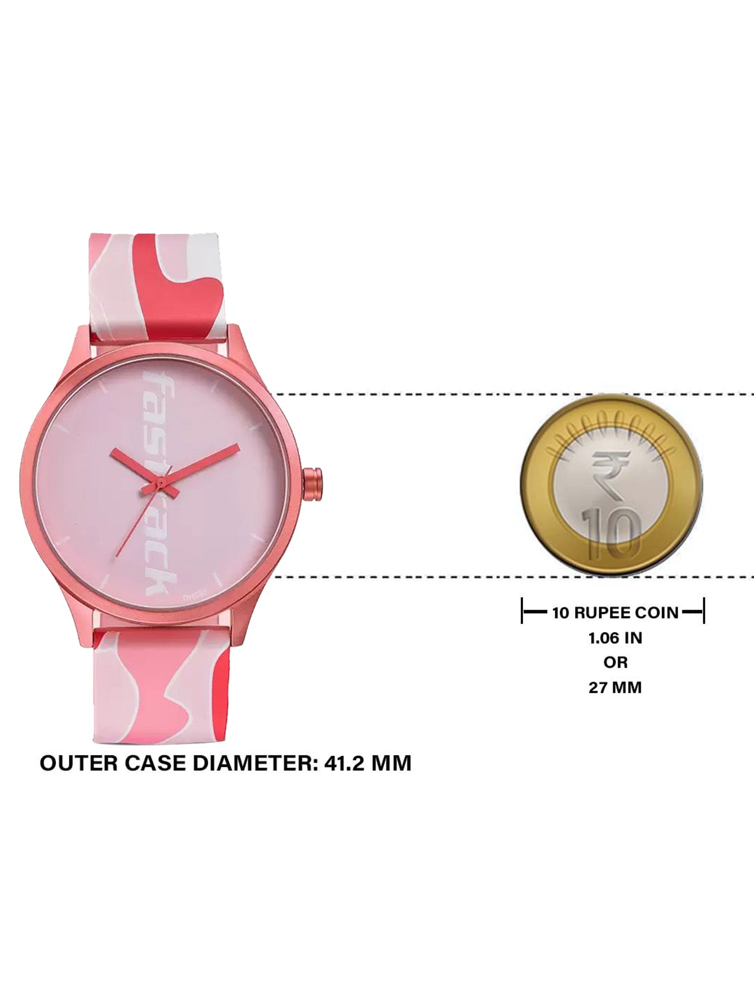 Fastrack 68031AP07 Younique Unisex Analog Watch