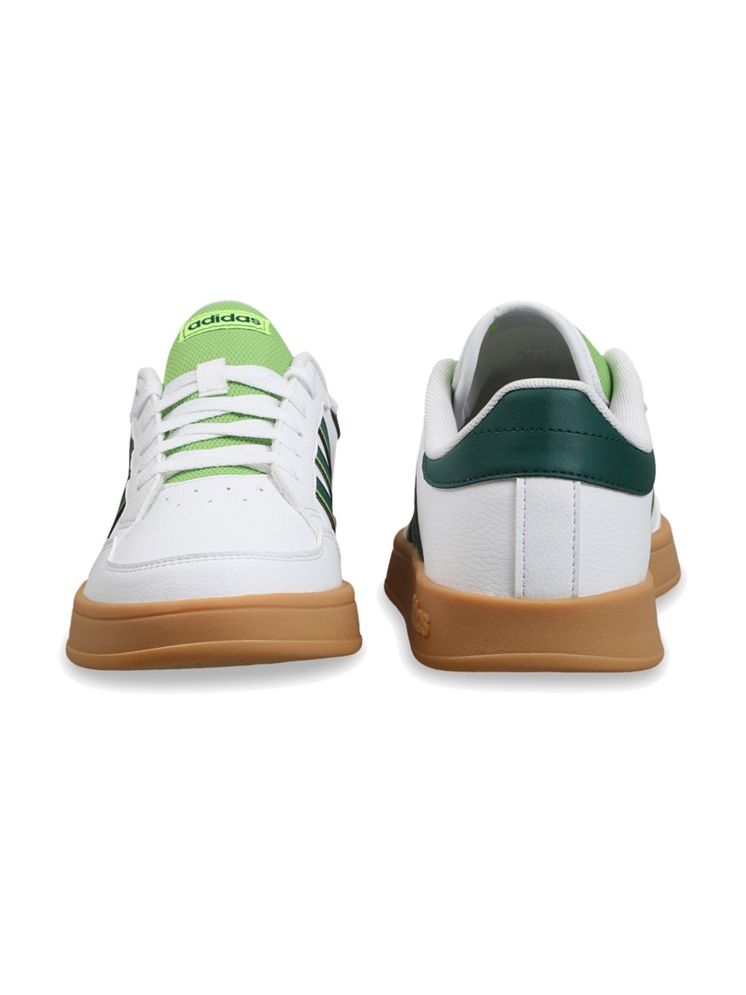 Adidas Men's BREAKNET White Casual Sneakers