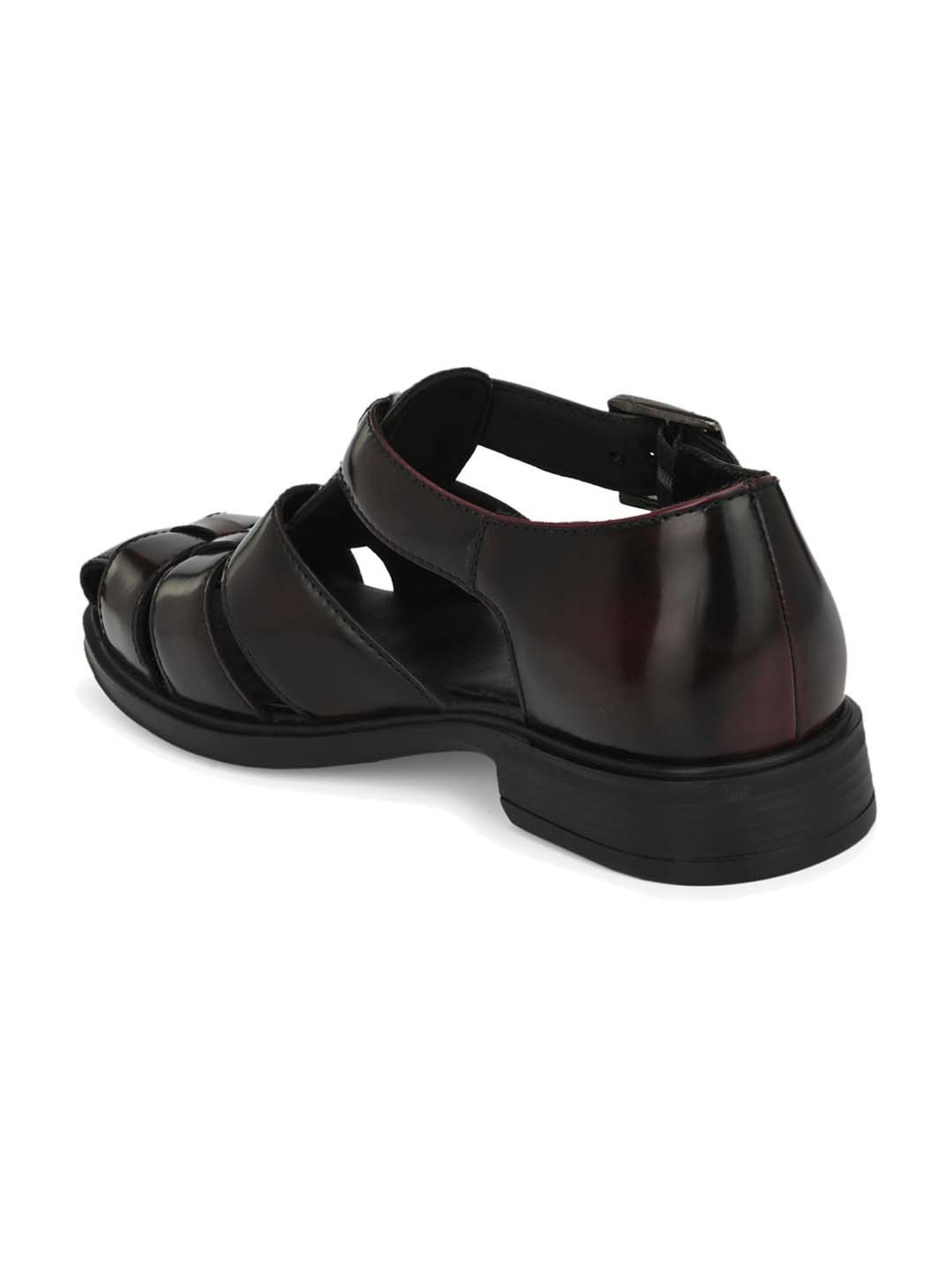 Delize Men's Bordo Fisherman Sandals