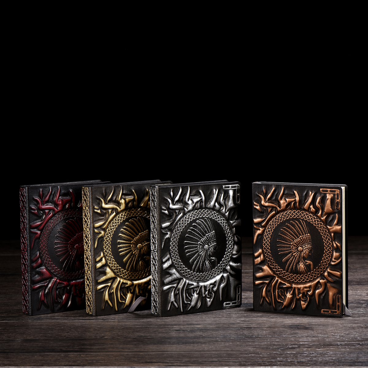 Indian A6 PU Notepad Manual Diary Notebook