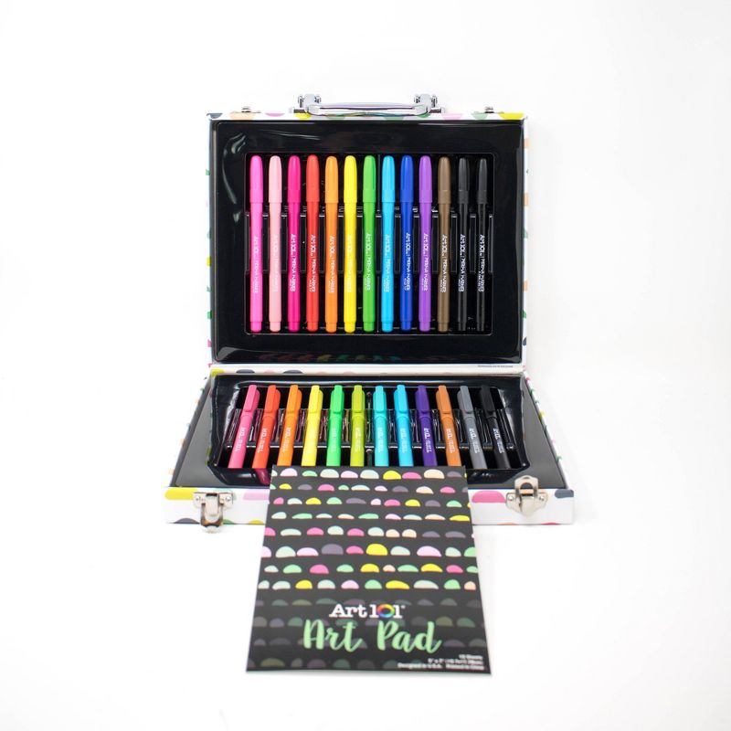 Art 101 36pc Doodle & Color Art Kit