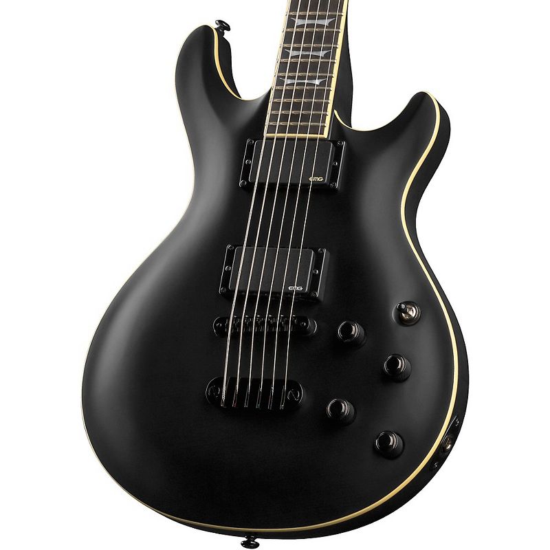 Dean Icon Baritone Electric Guitar Black Satin