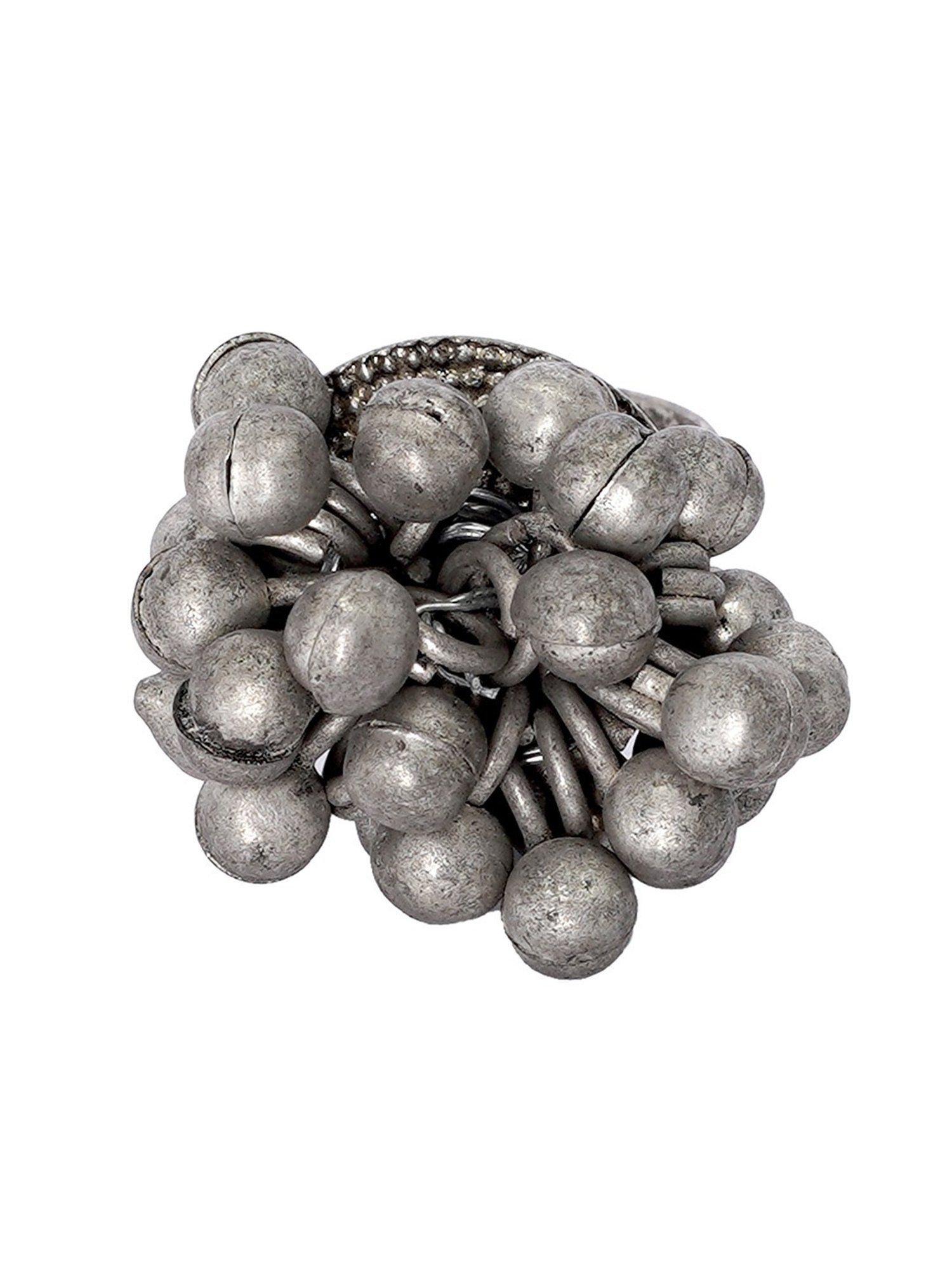 Teejh Shawna Silver Oxidised Jewellery Set