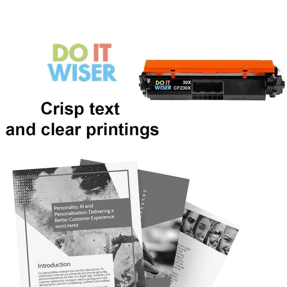 Compatible Toner Replacement for HP 30X CF230X for HP Laserjet Pro M203dw M203dn MFP M277 M277fdw - High Yield (Black)