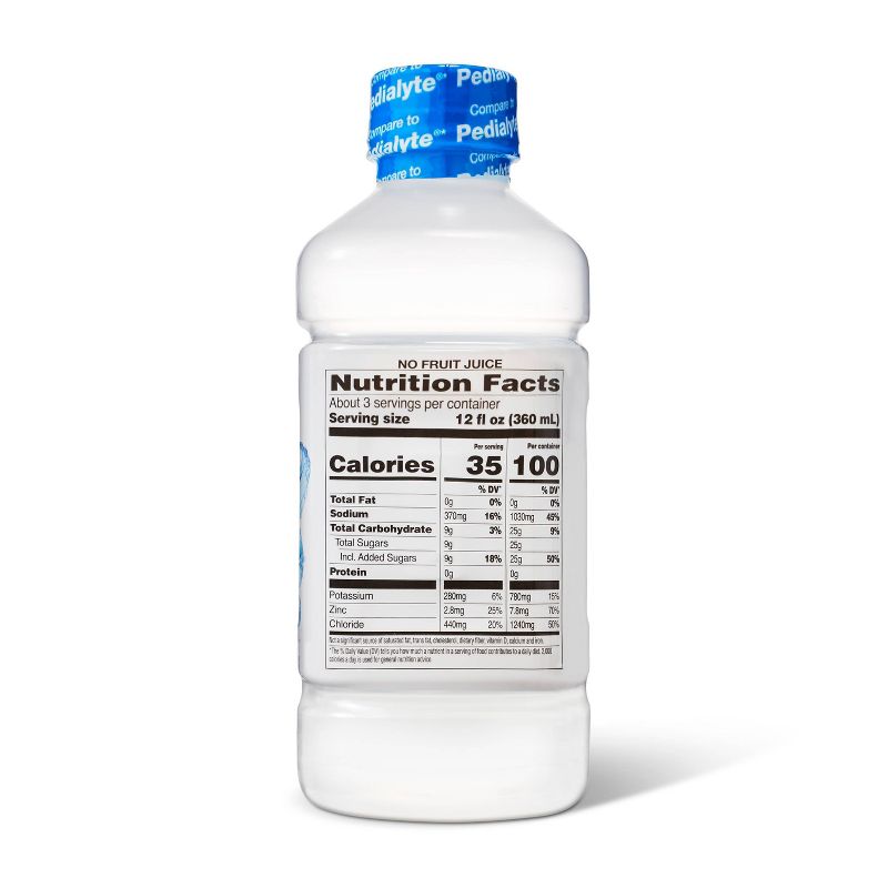 Pediatric Unflavored Electrolyte Solution - 33.8 fl oz - up & up™