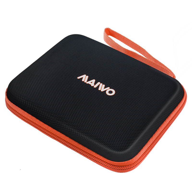 MAIWO KT04 Mobile Solid State Hard Drive Digital Headset Cable U Disk Card Reader Storage Bag With Handle Black Black