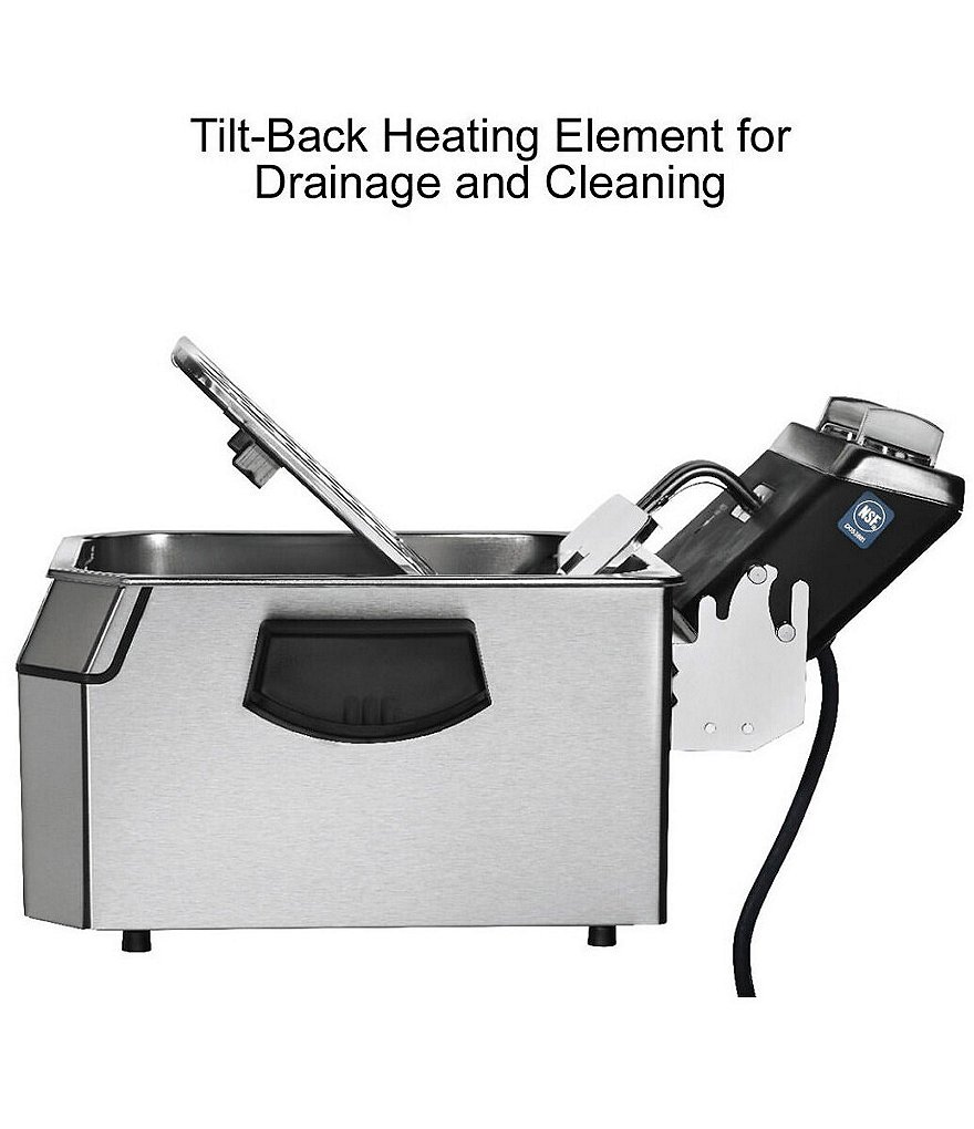 Waring Commercial Heavy-Duty Commercial Countertop Deep Fryer - 10 lb. Capacity