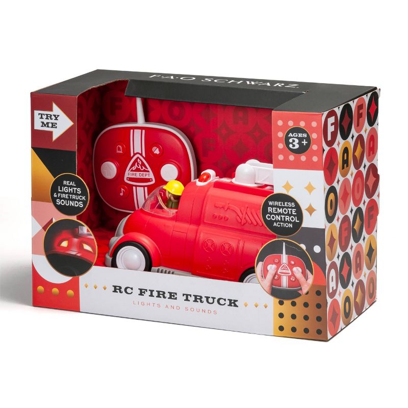 FAO Schwarz RC Fire Engine