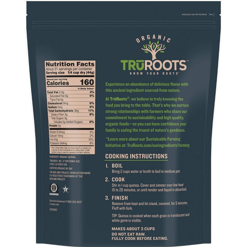 truRoots Organic Quinoa - 2lbs