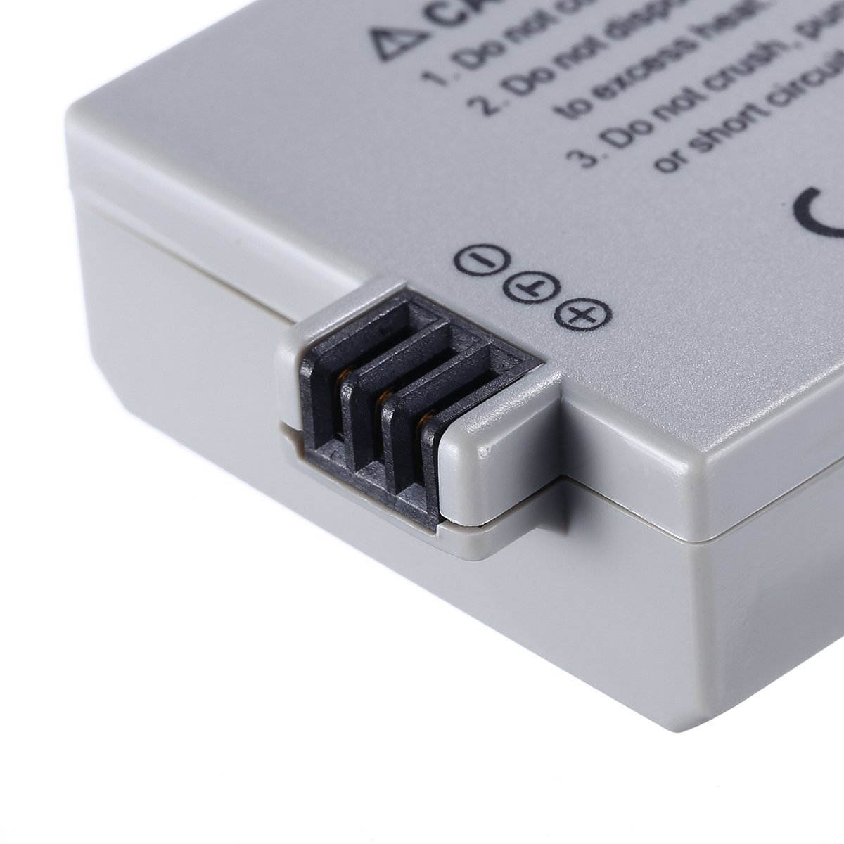 Powerextra 2 Pack 1800mAh 7.4v LP-E5 LPE5 Replacement Battery For Canon Rebel Xs Xsi T1i 450D 1000D Digital Camera