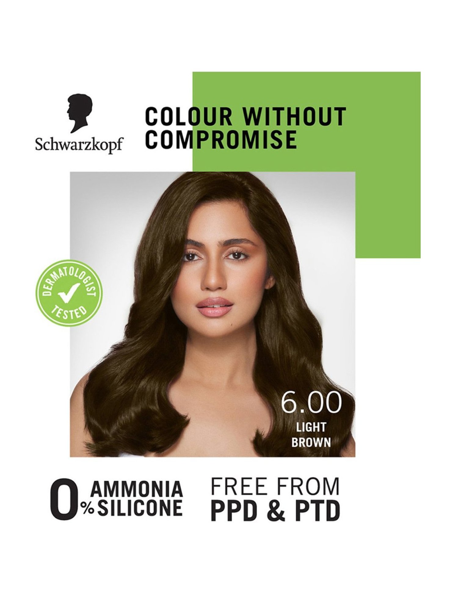 Schwarzkopf Simply Colour Permanent Hair Colour 6.0 Light Brown - 142.5 ml