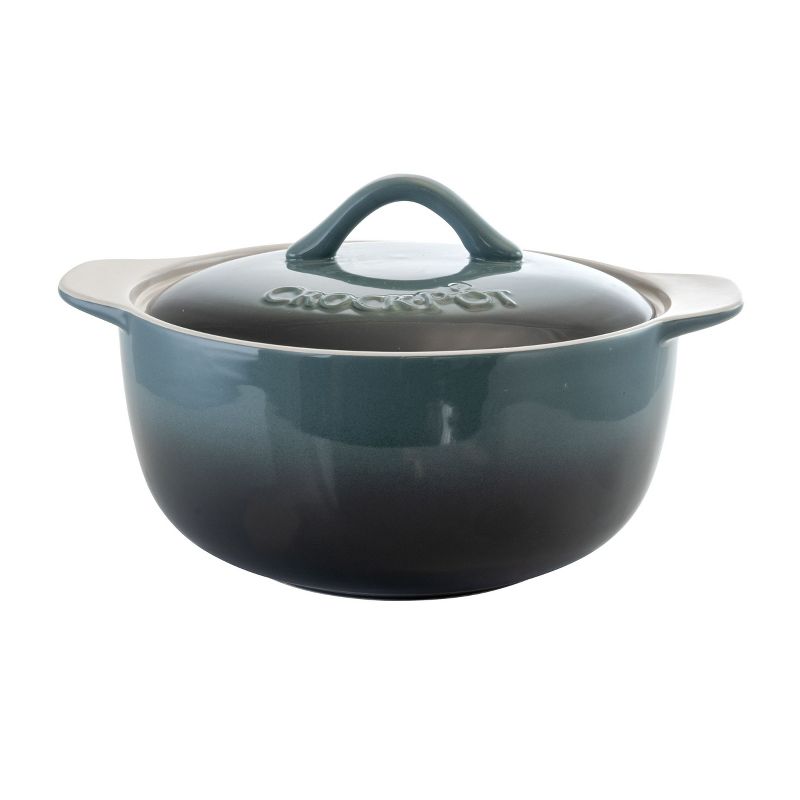 Crock-Pot 2.3 Quart Artisan Casserole with Lid in Gradient Gray