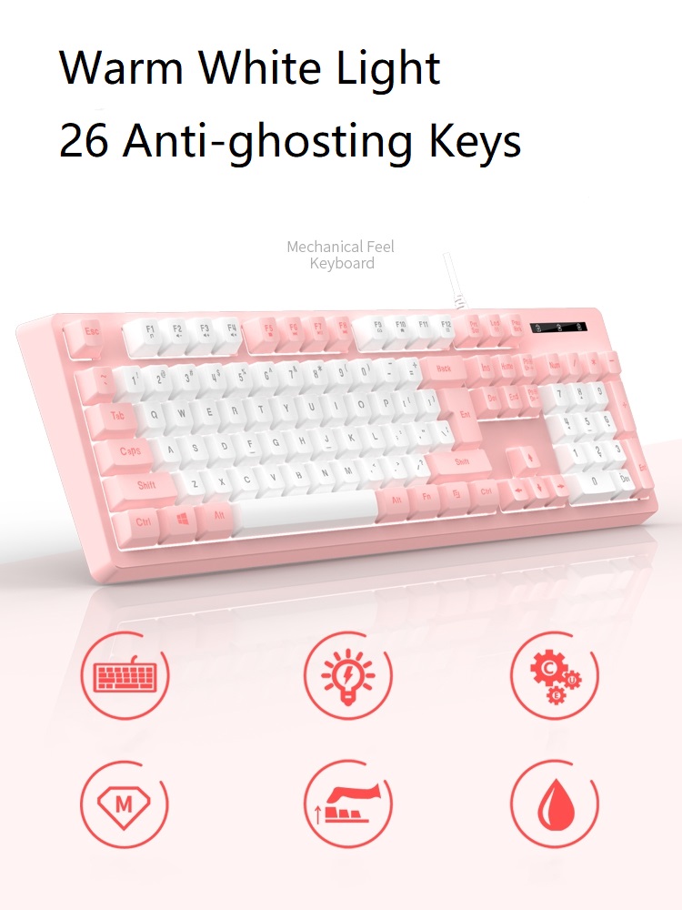 2, 60% Wired/Wireless Mechanical Keyboard (Kailh Box Brown Switch/White Case) - Full Keys Programmable - True RGB Backlit - Tap Arrow Keys - Double Shot PBT Keycaps - NKRO - 1900mAh Battery