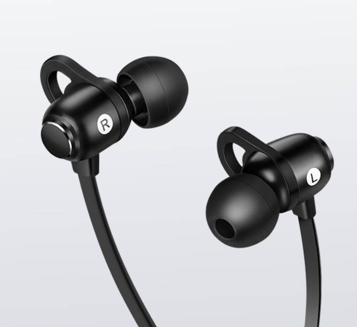 Bluetooth 5.0 Magnetic Wireless Sports Earphones W/Mic HD Stereo Sweatproof in Ear Earbuds Noise Cancelling Volume Control Present