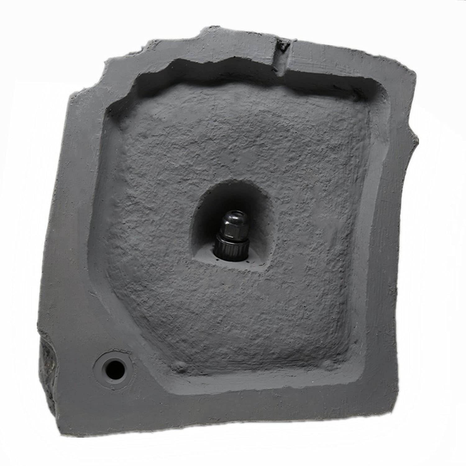 TIC TFS25-SL 8" Outdoor Weather-Resistant Omnidirectional Rock Speaker (Slate)