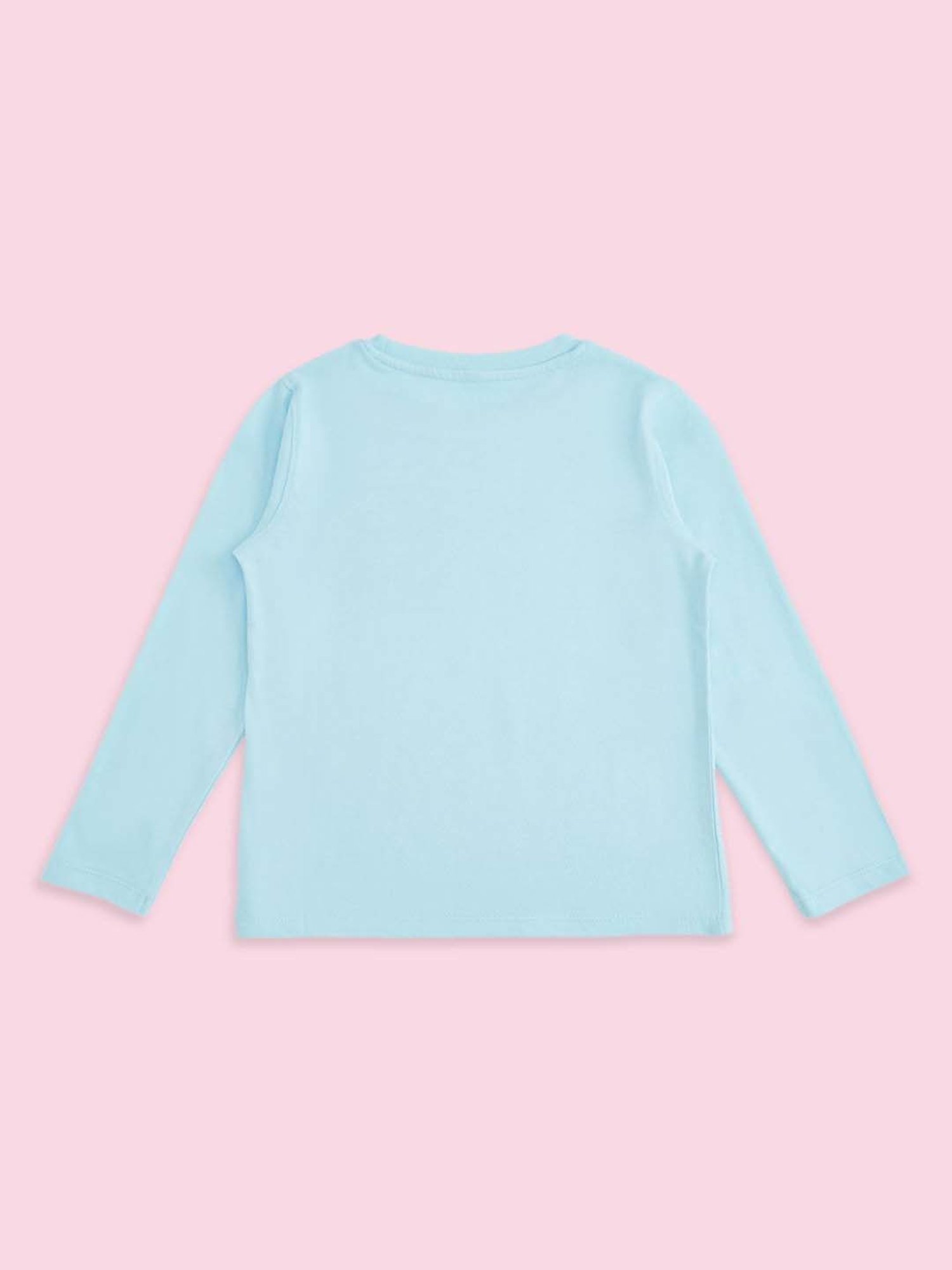 Pantaloons Baby Boys Yellow & Blue Cotton Printed Full Sleeves T-Shirt