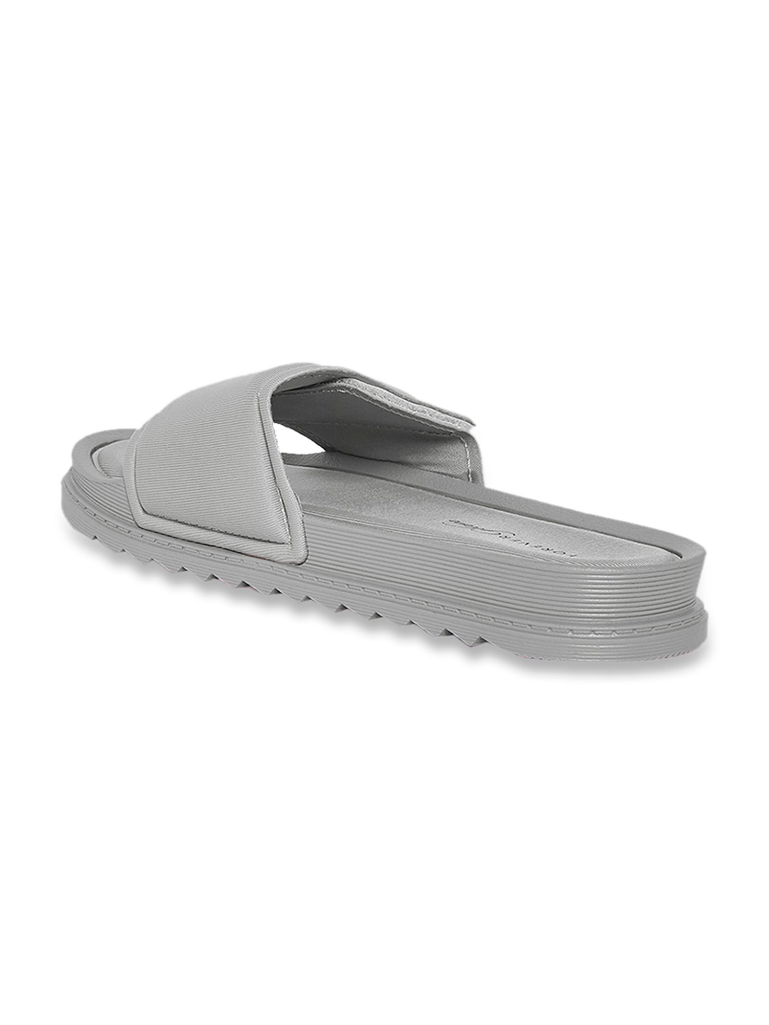 Forever Glam by Pantaloons Women's Grey Slides