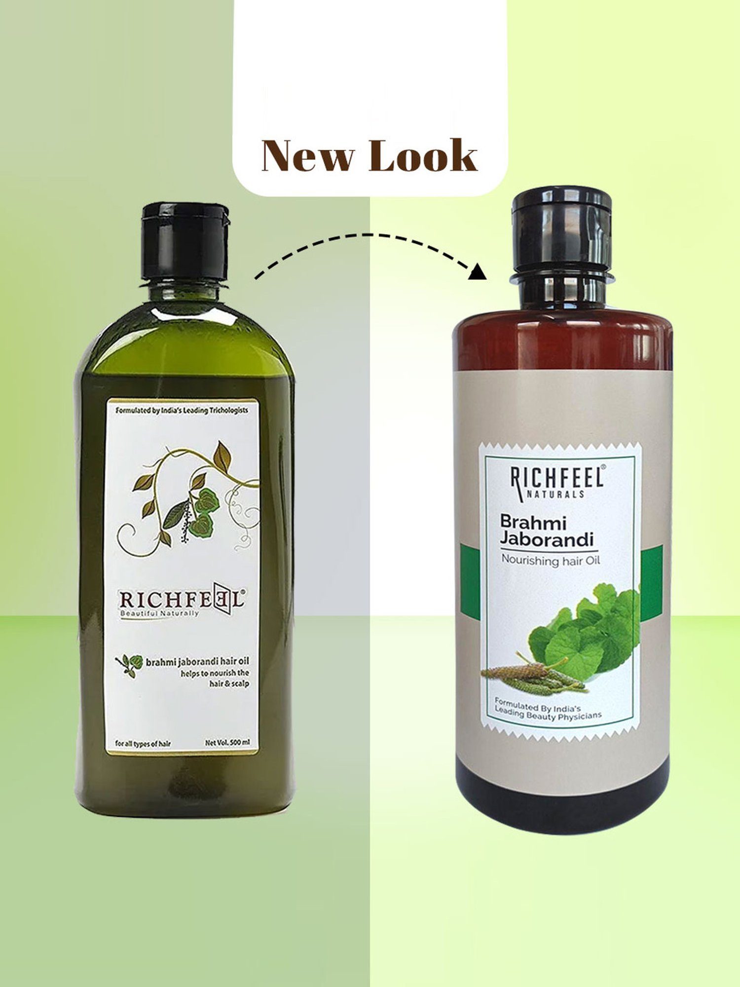 Richfeel Brahmi Jaborandi Hair Oil - Pack of 3