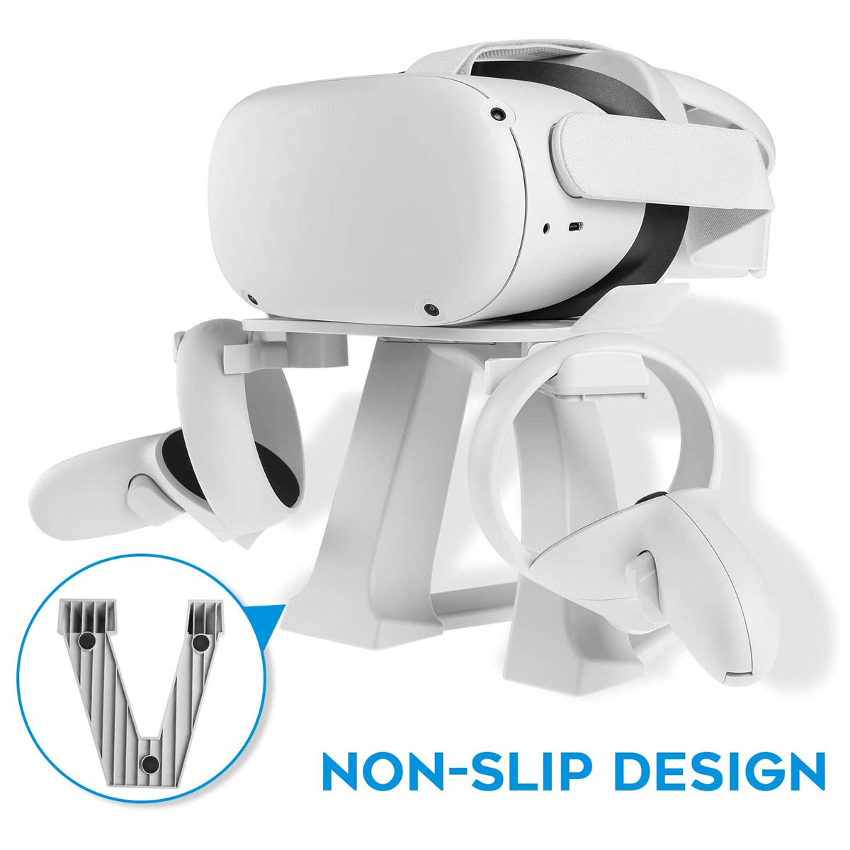 2 Pairs Oculus Quest 2 Elite Washable Silicone Handle Protective Cover