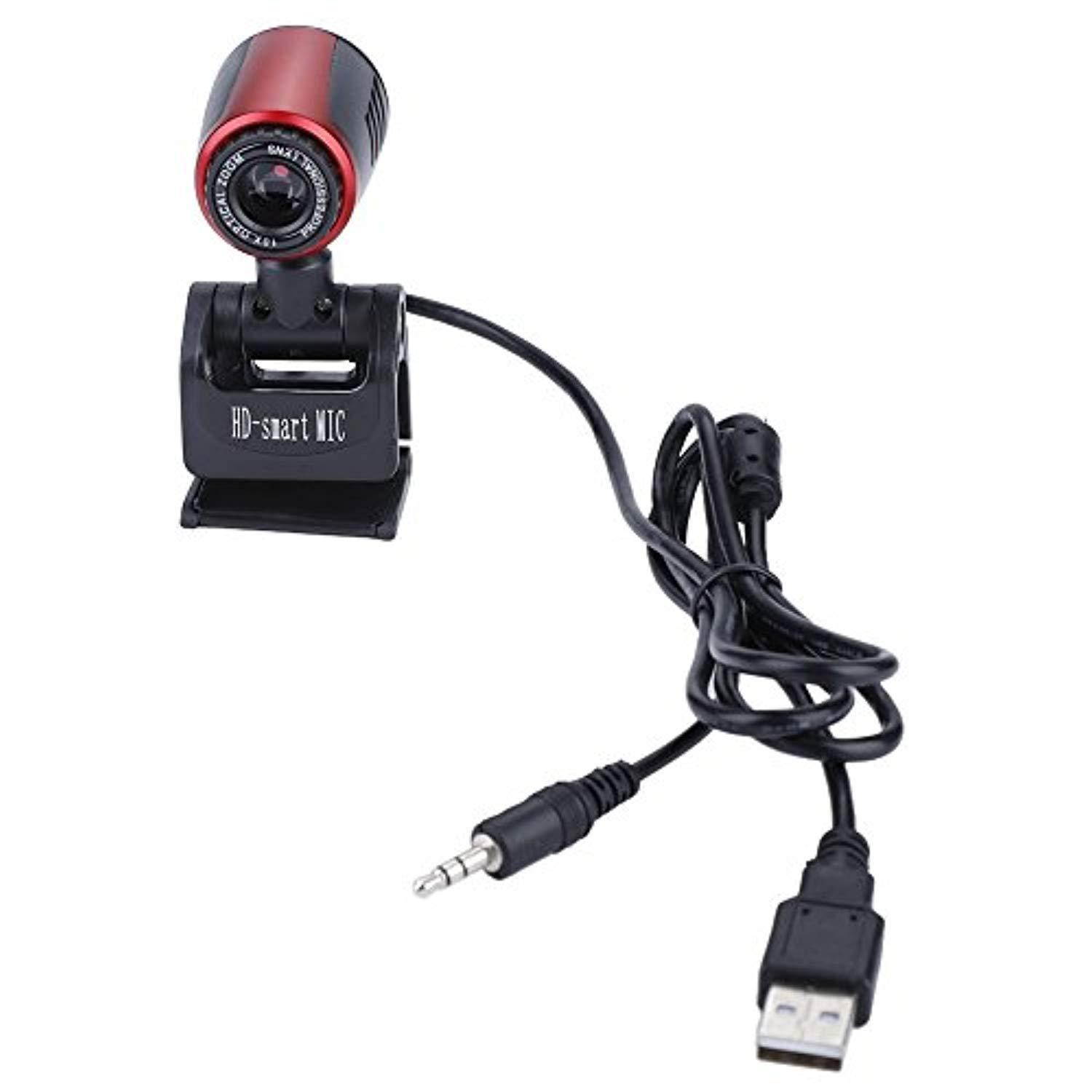 zerone usb webcam,16 megapixel hd usb camera live streaming with built-in microphone 360 rotation and 60 vertical adjustment, s