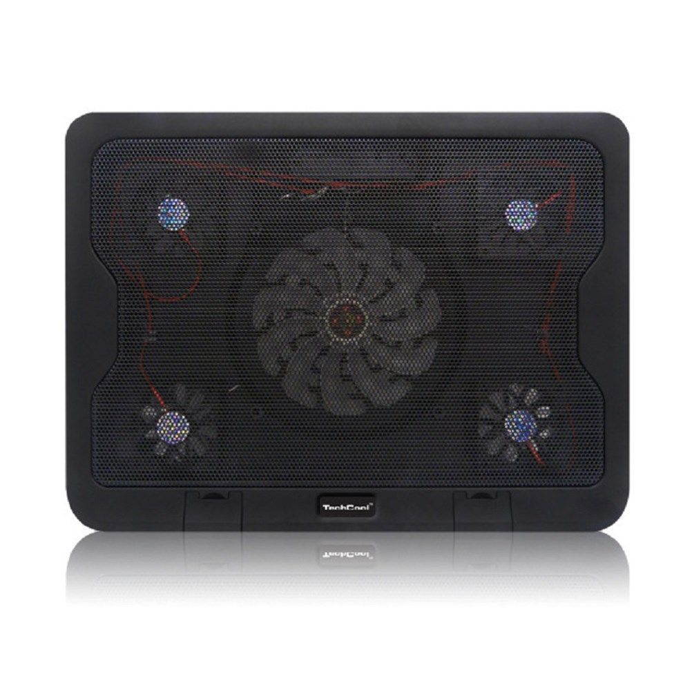 Laptop Cooler Cooling Stand Pad Fan Mat External 7-17inch Notebook USB w/5 Fans