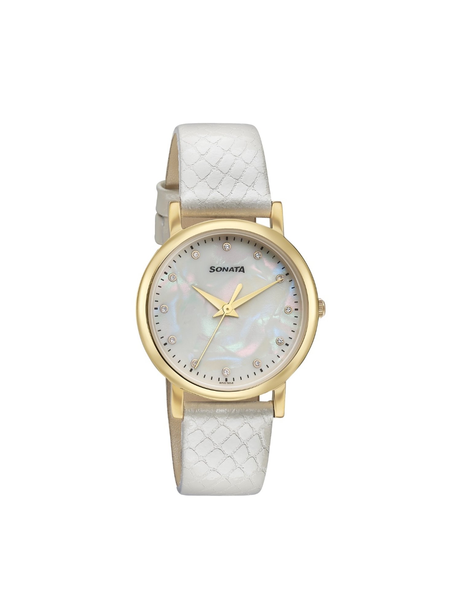 Women's Disney Minnie Mouse Nylon Strap Watch - Red