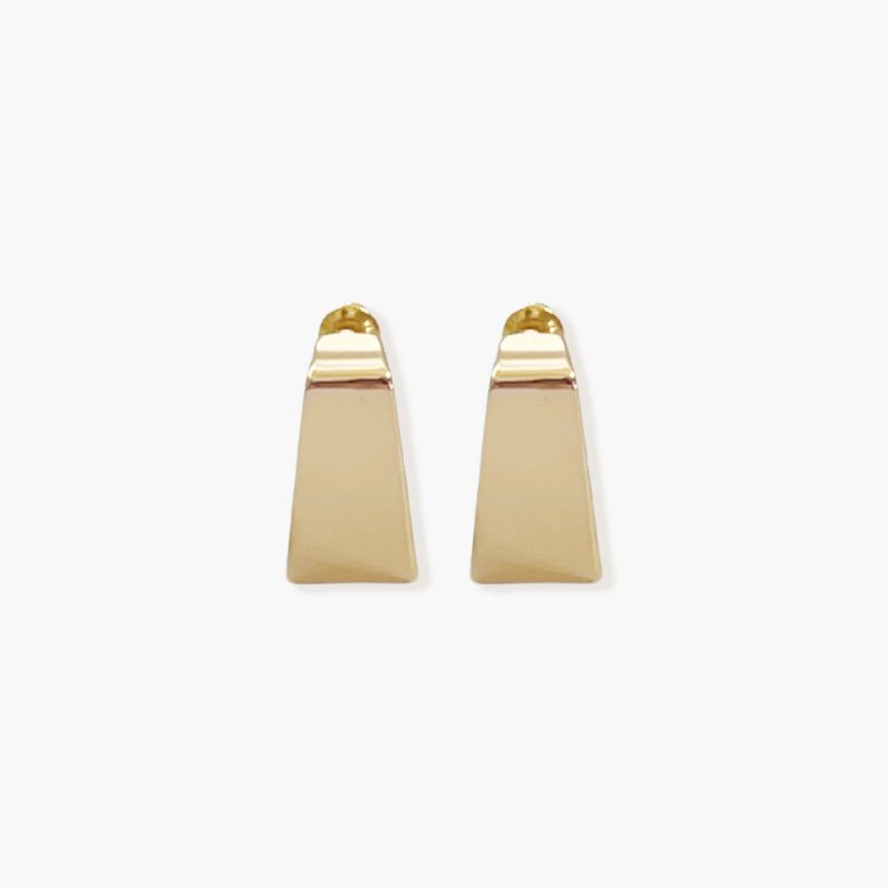 Sanctuary Project Square Hoop Earrings Gold