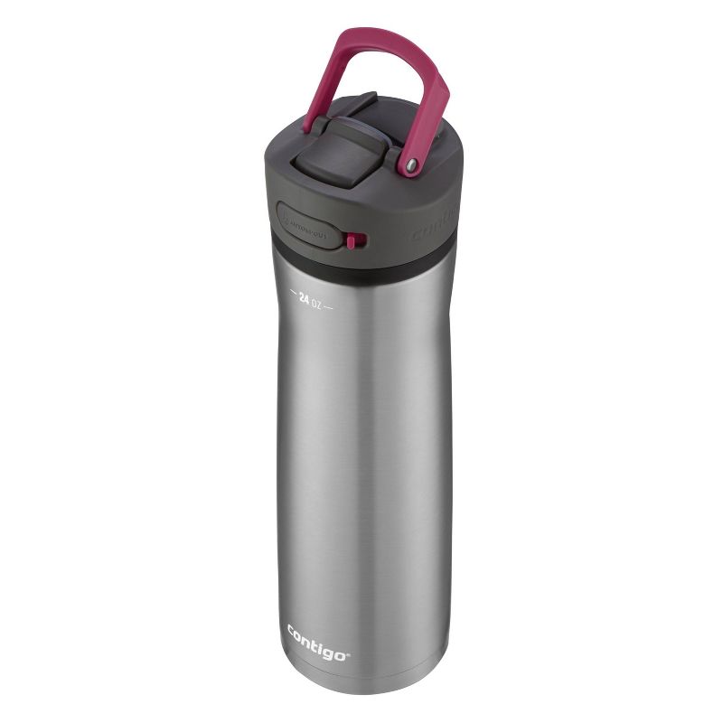 Contigo Ashland Chill 2.0 Stainless Steel Water Bottle with Autospout Lid 24oz Dragon Fruit Lid