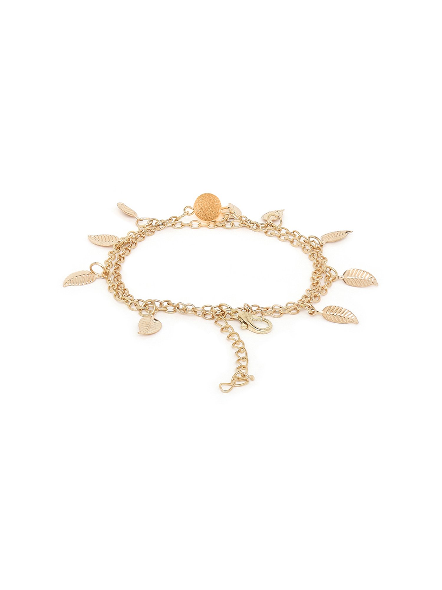 Abdesigns Gold-Plated Handpaint Wedding Doli Barat Bridal Anklets