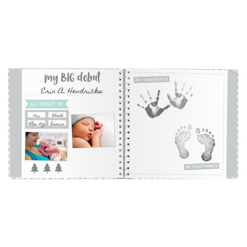 MBI Baby Post Bound Album W/Window 12"X12"-Blue