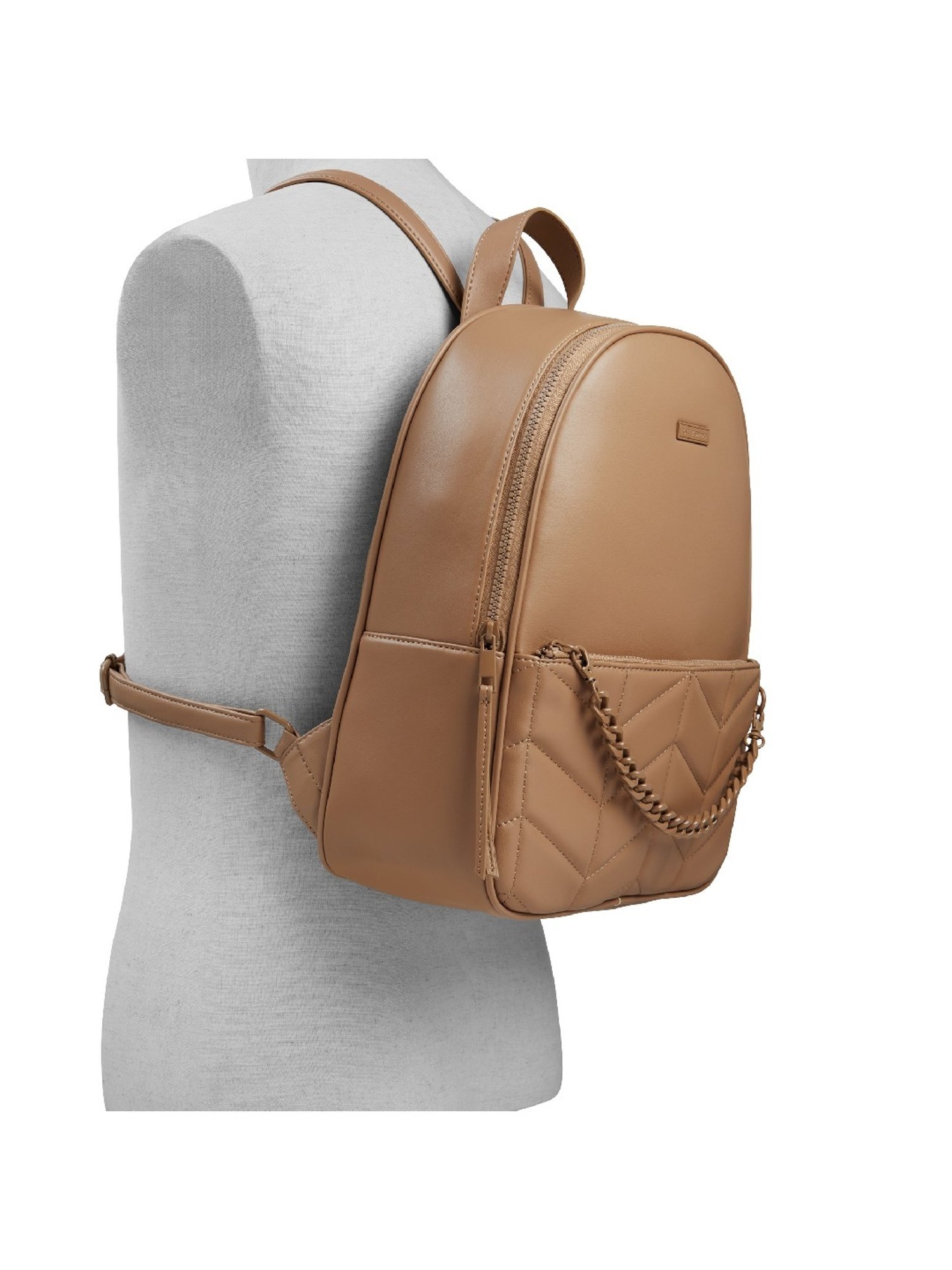 Call It Spring Beige PU Large Backpack