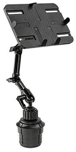 Mount-It! Car Cup Holder Ipad Tablet Stand | Fits 7-11 Inch Screen Sizes