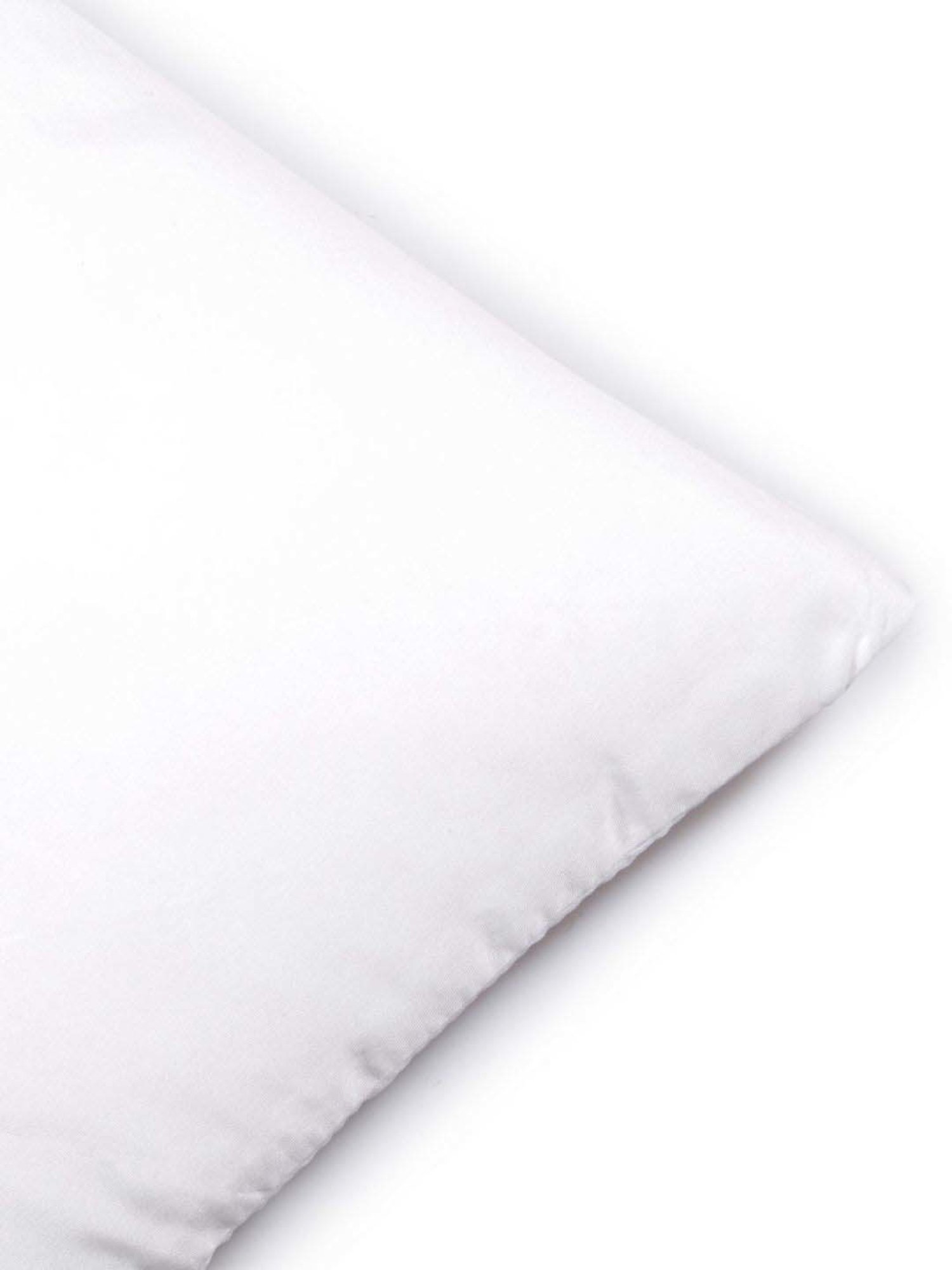 Bianca Papaya White Soft Pillow With Smooth Microfiber Shell - Set of 2