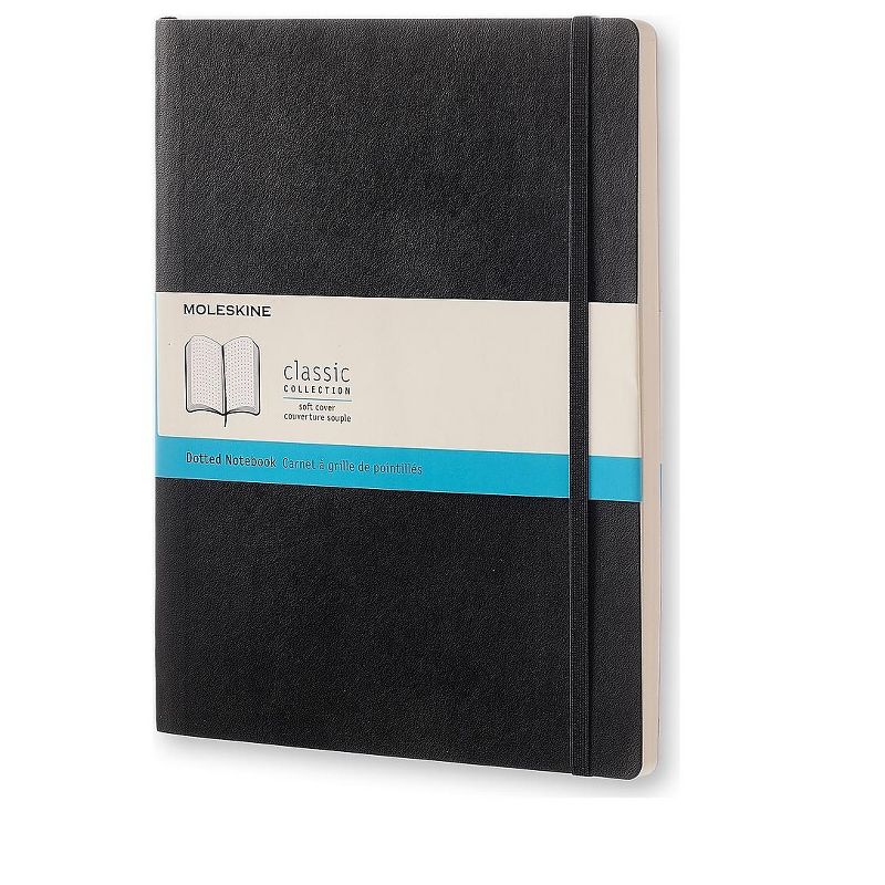 Moleskine XLarge Soft Cover, Dotted, Black 892758