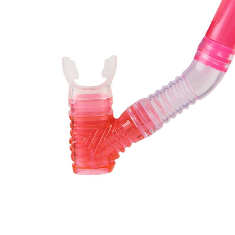 Speedo Junior Reefscout MS Snorkel Set - Black/Clear