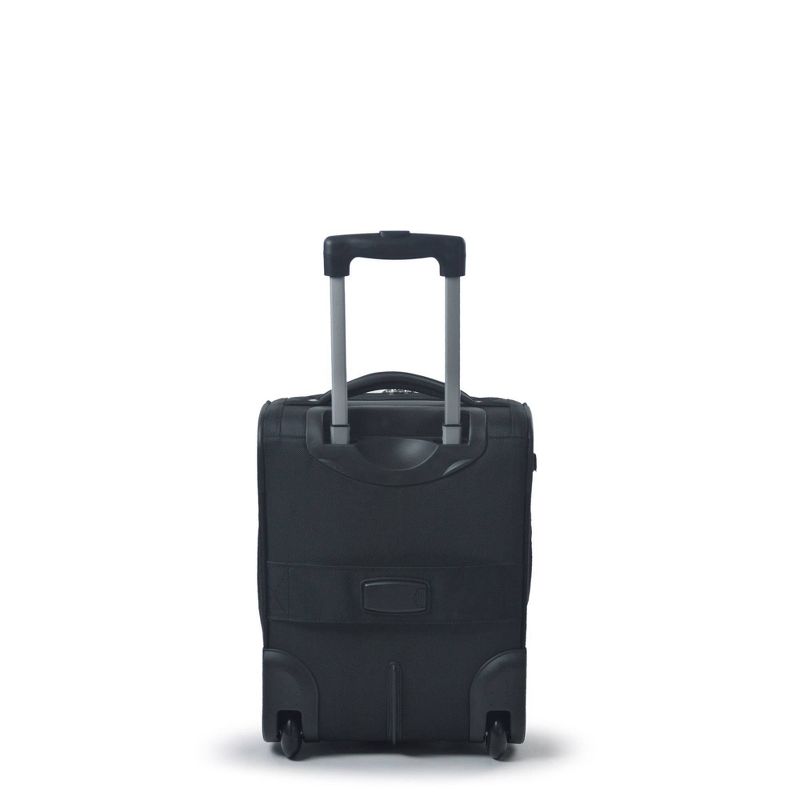 FUL Mission 18" Softside Underseat Carry On Suitcase - Black