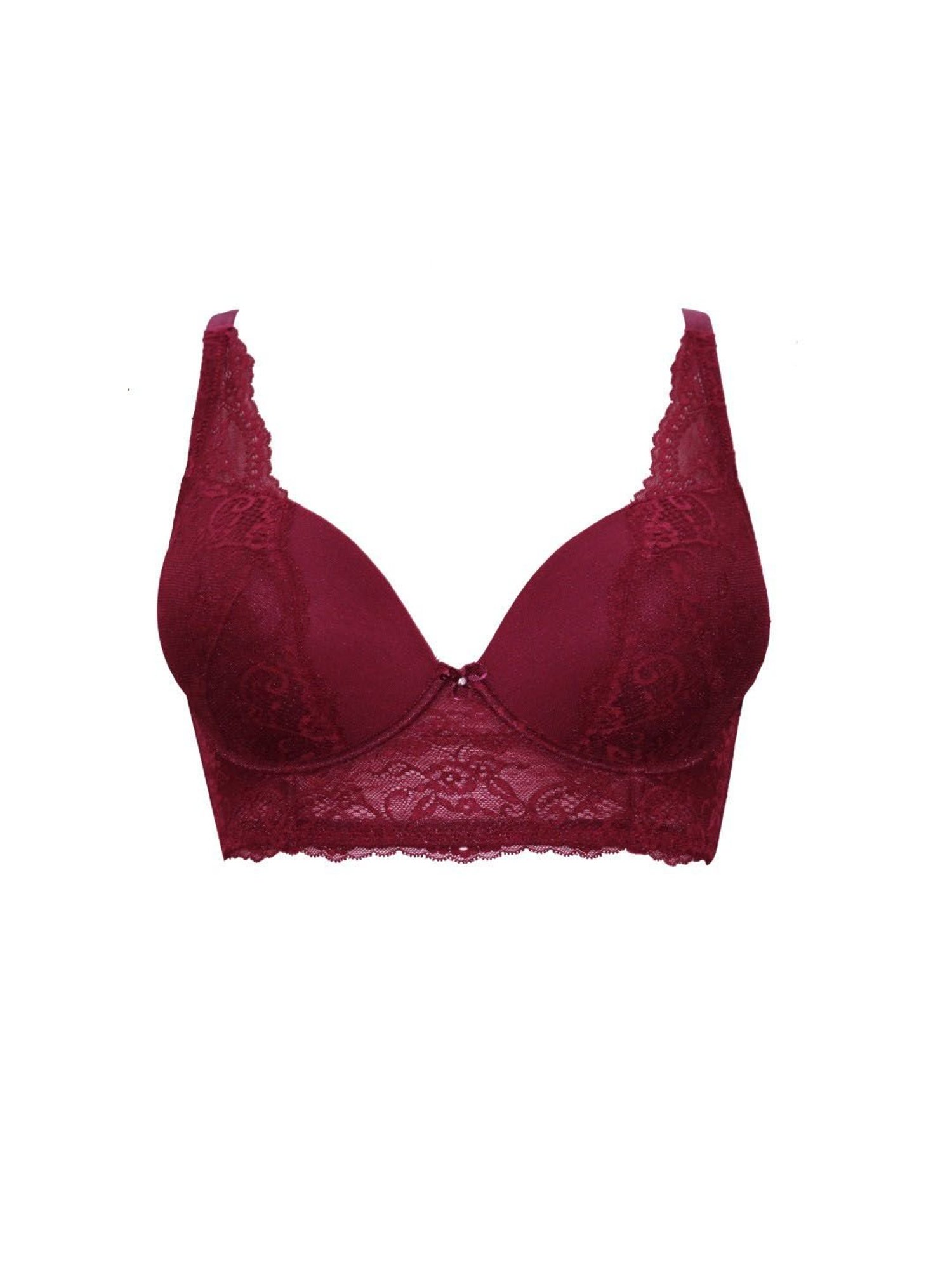 PARFAIT Burgundy Under Wired Padded T-Shirt Bra