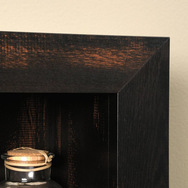 Dakota Pass Computer Desk with Hutch Light Brown - Sauder