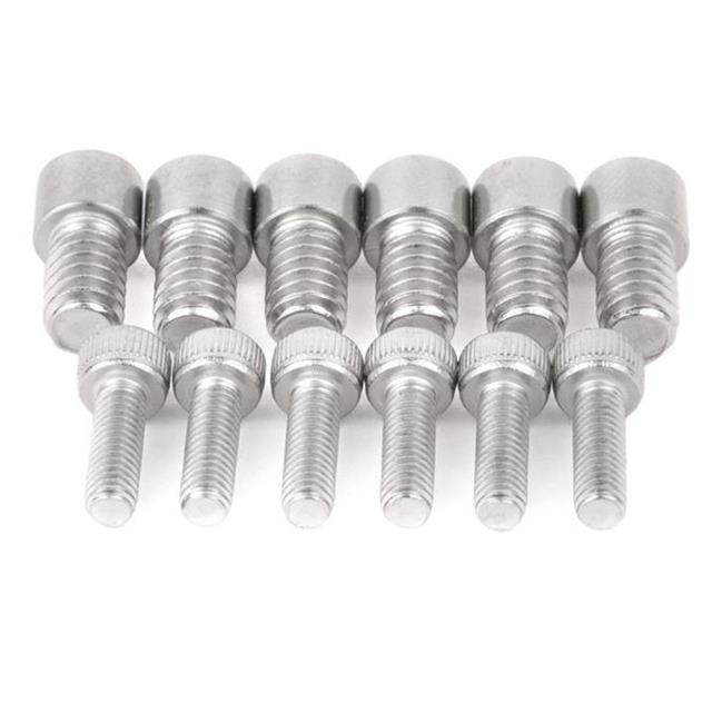 Wooden Camera Cage NATO Arm Screw Set for Canon C100/C300/C500 Cameras, 12 Pack