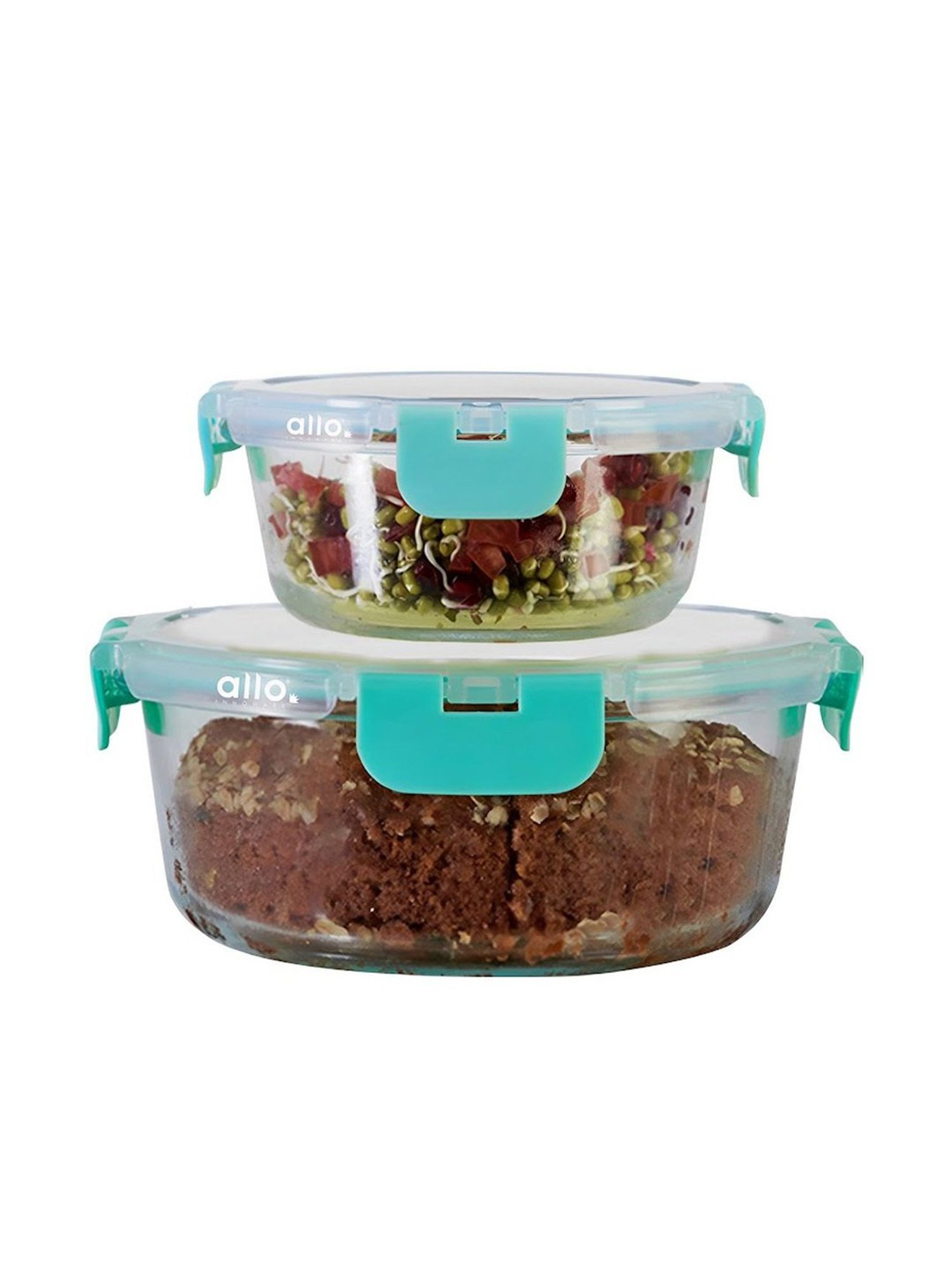Borosilicate Glass Containers with Lids Microwave Safe Container for Glass Food Storage Containers