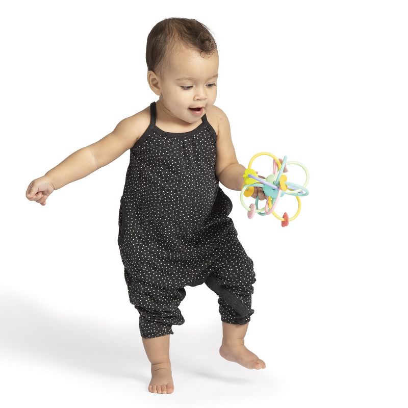 Manhattan Toy Manhattan Ball Rattle and Sensory Teether Toy