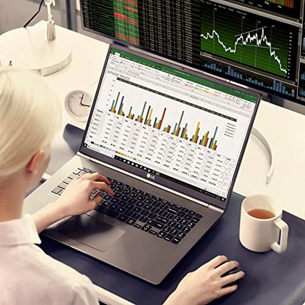 LG Gram Laptop - 15.6" Full HD IPS, Intel 10th Gen Core i5 (10210U CPU), 8GB DDR4 2666MHz RAM, 512GB NVMeTM SSD, Up to 21 Hours Battery, Intel UHD Graphics - 15Z995-U.ARS6U1 (2020) Notebook